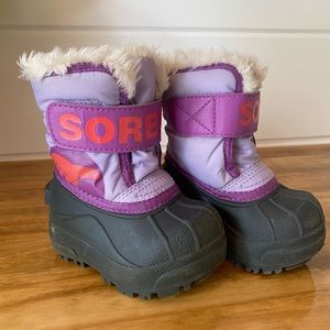 Sorel toddler girls snow boots